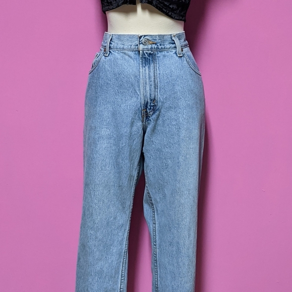 Vintage Levi's 550 Relaxed Fit Denim Jeans/32" Wai - Picture 3 of 4